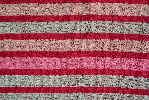 Smooth seamless texture of a striped terry towel