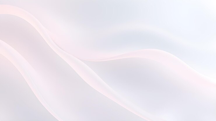 Photo smooth translucent waves with a frosted glass texture in pastel tones giving a modern and etherea