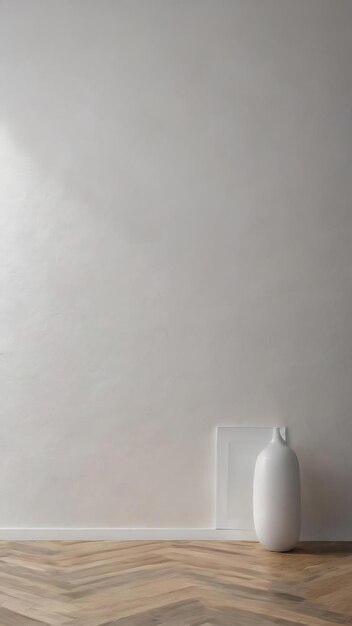 Photo smooth white stucco wall