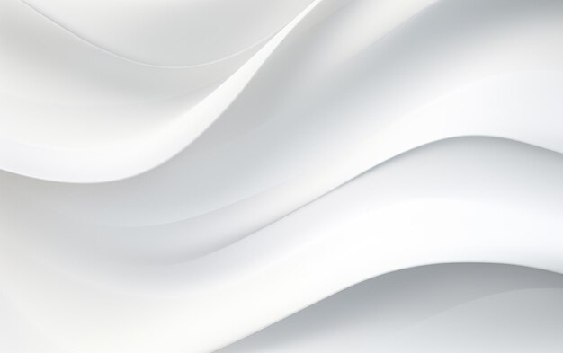 Photo smooth white wave background