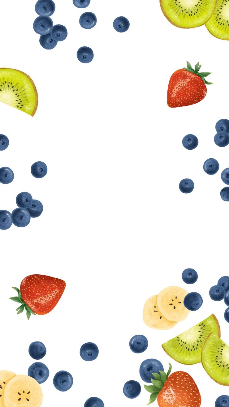Photo smoothie fruits png frame transparent background