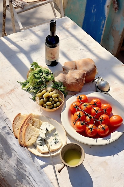 Snack groente maaltijd kaas rode voorgerecht voedsel keuken lunch tafel diner brood gourmet