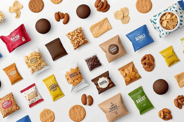 Snack Packaging Mockup Kit