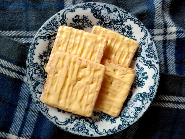 snacks cake on a plate Indonesian culinary food