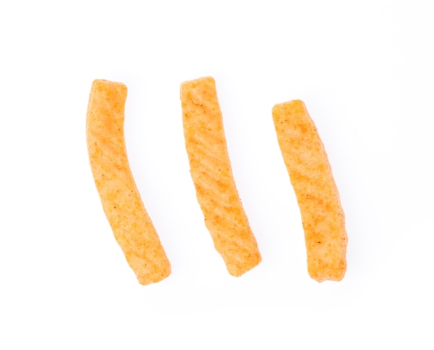 snacks isolated on a white background