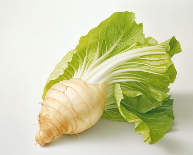 A snail on a cabbage.