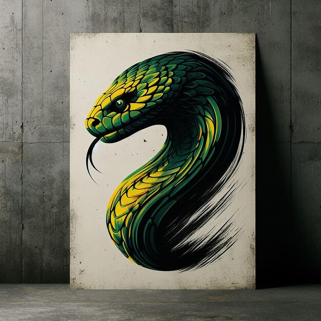 Snake Abstract background