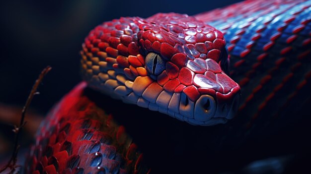 Фото Змея вблизи