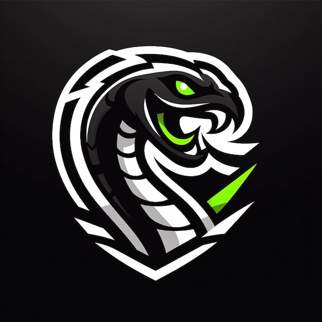 Foto logo di snake esport