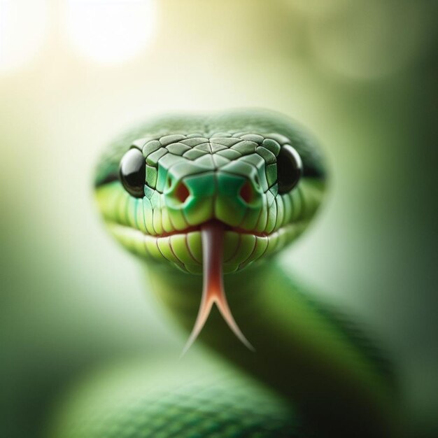 Photo snake illustration