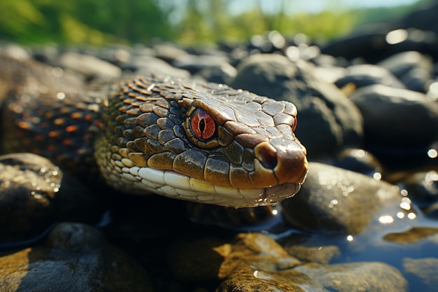 snake_in_the_river