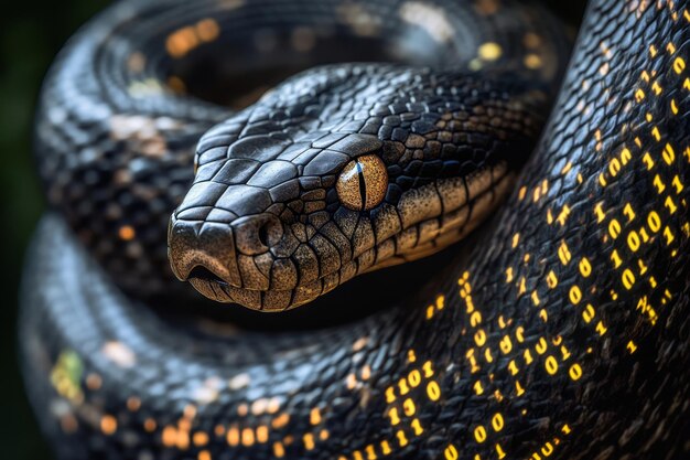 프로그래밍 예술에서 파이 자동화를 나타내는 이진 코드와 혀있는