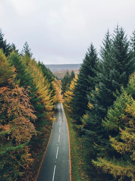 Snake pass, Derbyshire in autumn