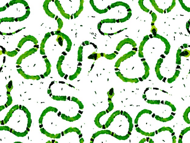 Photo snake skin print. venom dragon imitation. aspid seamless pattern. green and aqua menthe hand drawn aspid pattern. elapidae closeup background. african safari leather illustration.