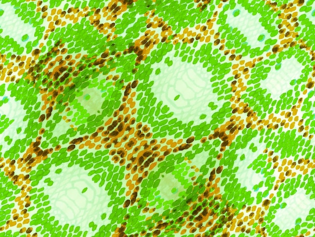 Foto texture casuale della pelle di serpente. design etnico dell'acquerello. sfondo estivo rombo. modello di costume da bagno geometrico vibrante giallo oro. modello senza cuciture etnico. rapporto ikat geosimmetrico.