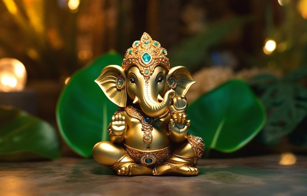 Foto istantanea con ganesha