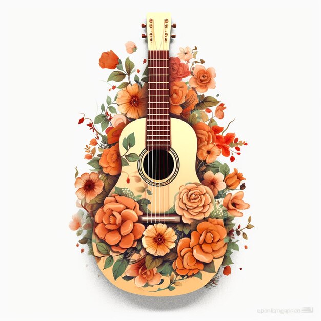 Photo snapshot of guitar