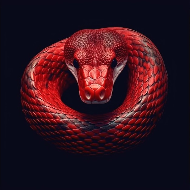 Фото Снимок змеи