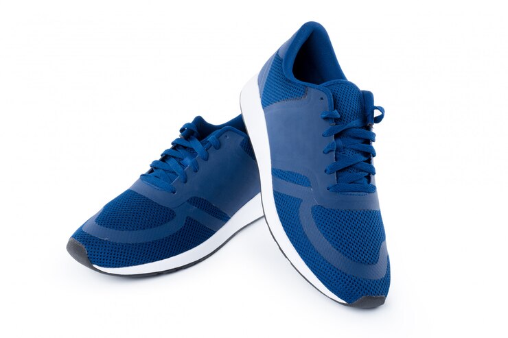 Photo sneakers isolated on white 