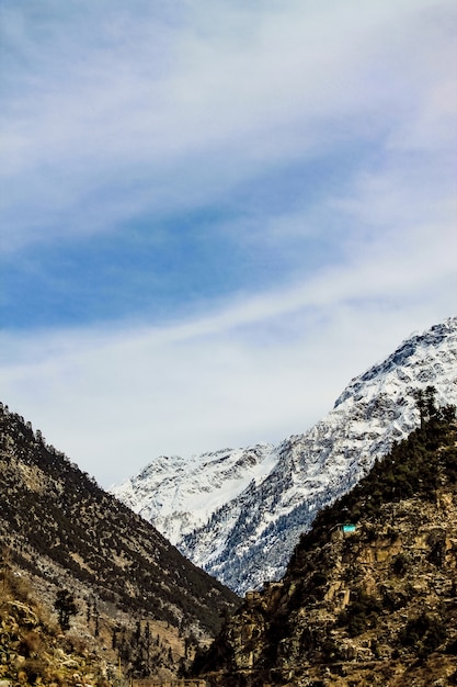 Sneeuwberg in Kalam-Landschap van het Mutterlandschap