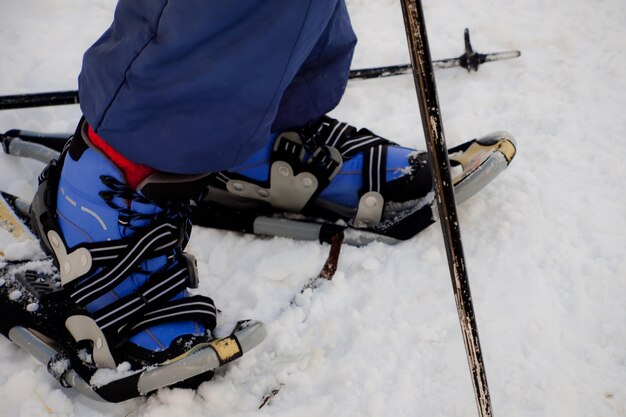 Sneeuwschoenen.