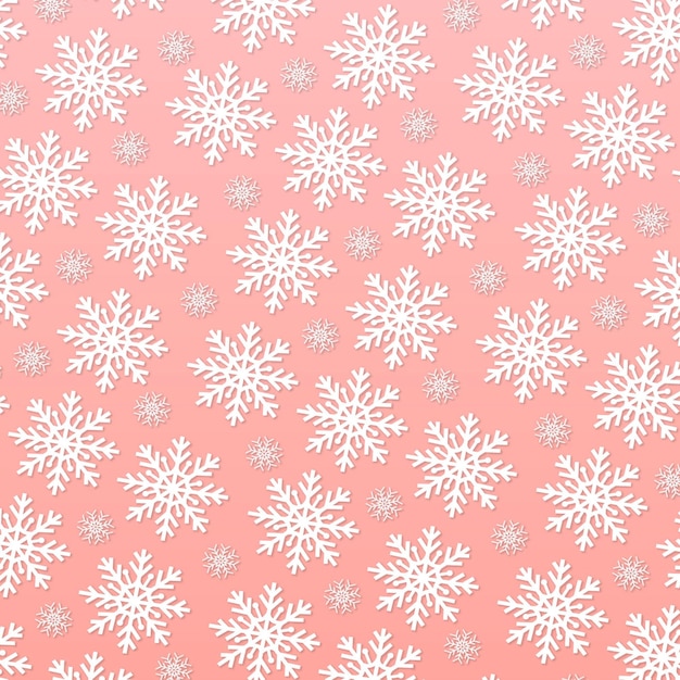 Foto sneeuwvlokken naadloos patroon digitaal papier sneeuw vlokken naadlose patroon