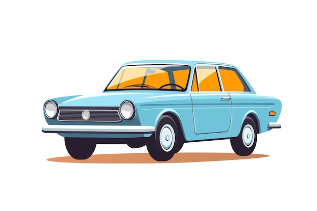 Snelheid creëren in een driedimensionaal beautycar-kunstwerk dat zich losmaakt van het canvas