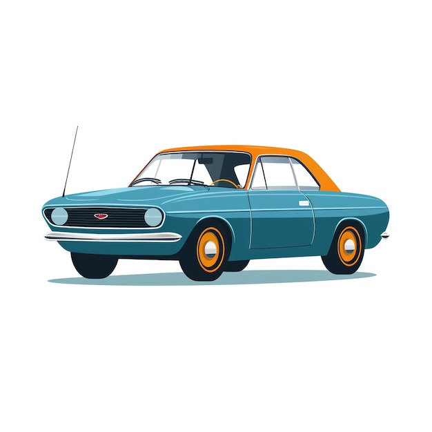 Snelheid weergeven De esthetiek van hoogwaardige auto's in uitgebreide illustraties