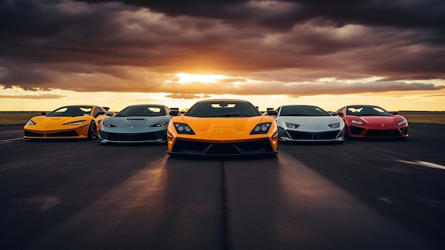 Snelle supercars foto