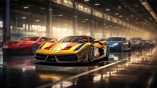 Snelle supercars foto