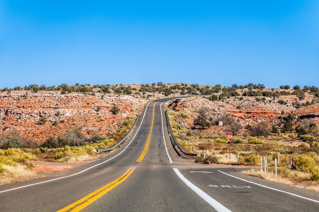 Snelweg weg Arizona USA