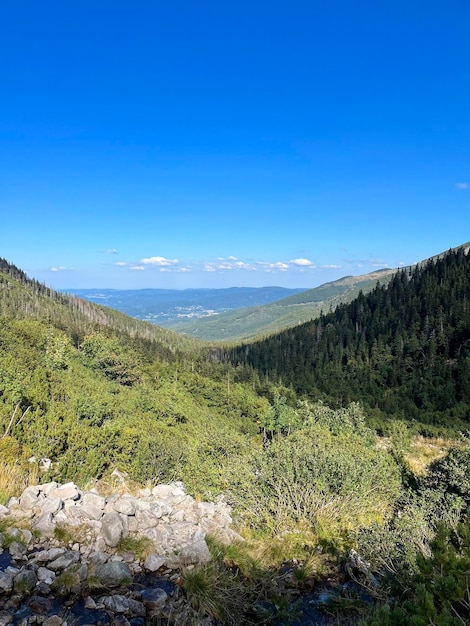 Sniezka-berg in het Poolse Berglandschap