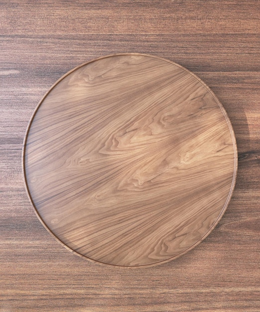 snijplank op een houten tafel