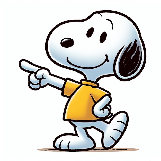 snoopy cartoon character