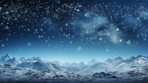 Snow banne hd 8k wallpaper stock photogracphic image