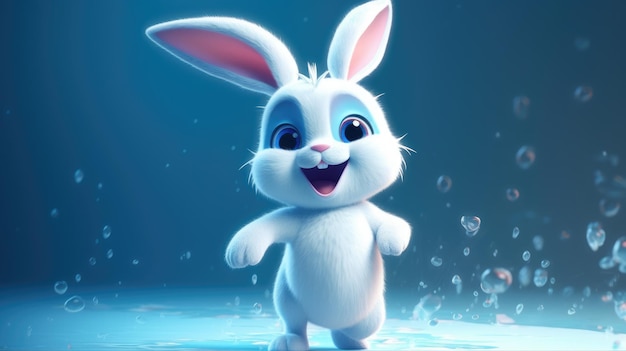 スノーバニーは映画『アナと雪の女王』に登場するウサギです。