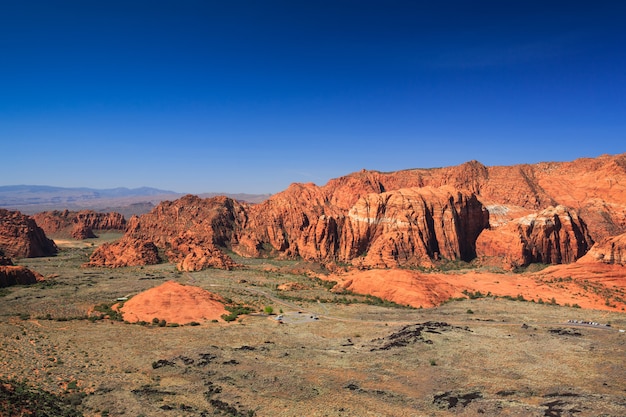 Snow Canyon Overlook Landscape in Utah