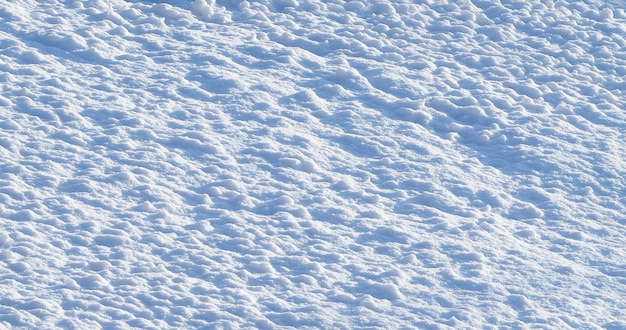 Snow covered soil background