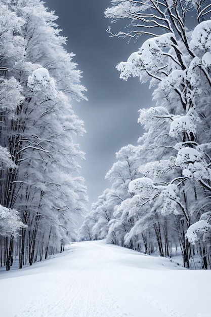 Snow forest