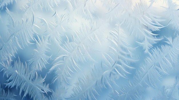 Snow frost ice background