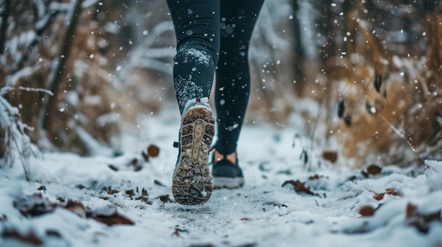 Snow Jog Vrouwen Winter Run