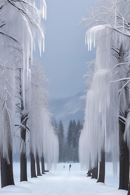 雪の風景