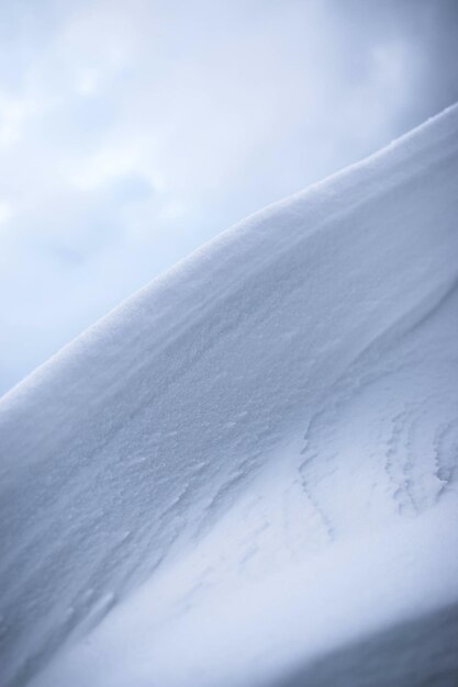 雪の層