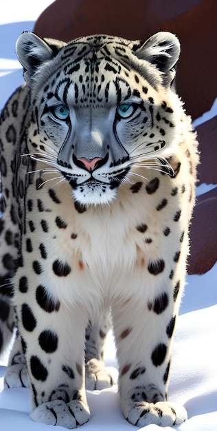 the snow leopard