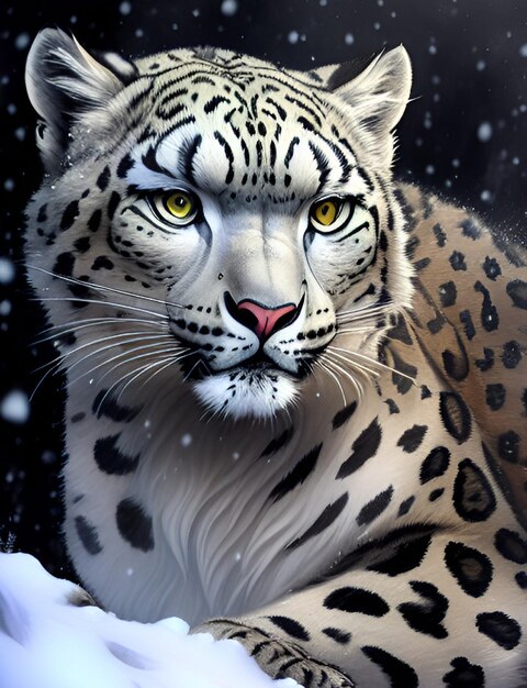 the snow leopard