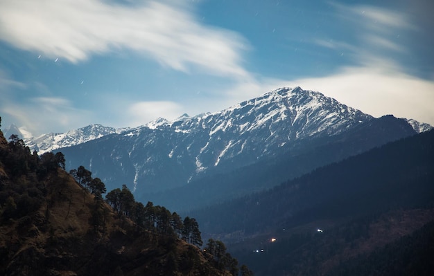 写真 雪山