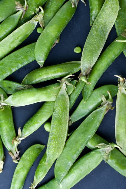 Snow peas cooked