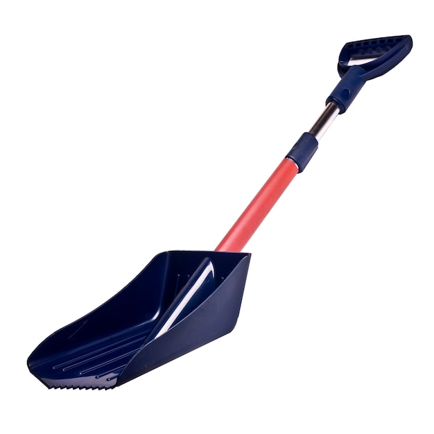 Snow shovel, isolated