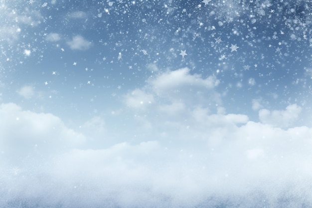 Photo snow texture background and blank space