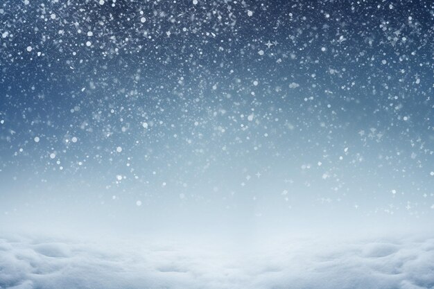 雪の質感 背景と空の空間